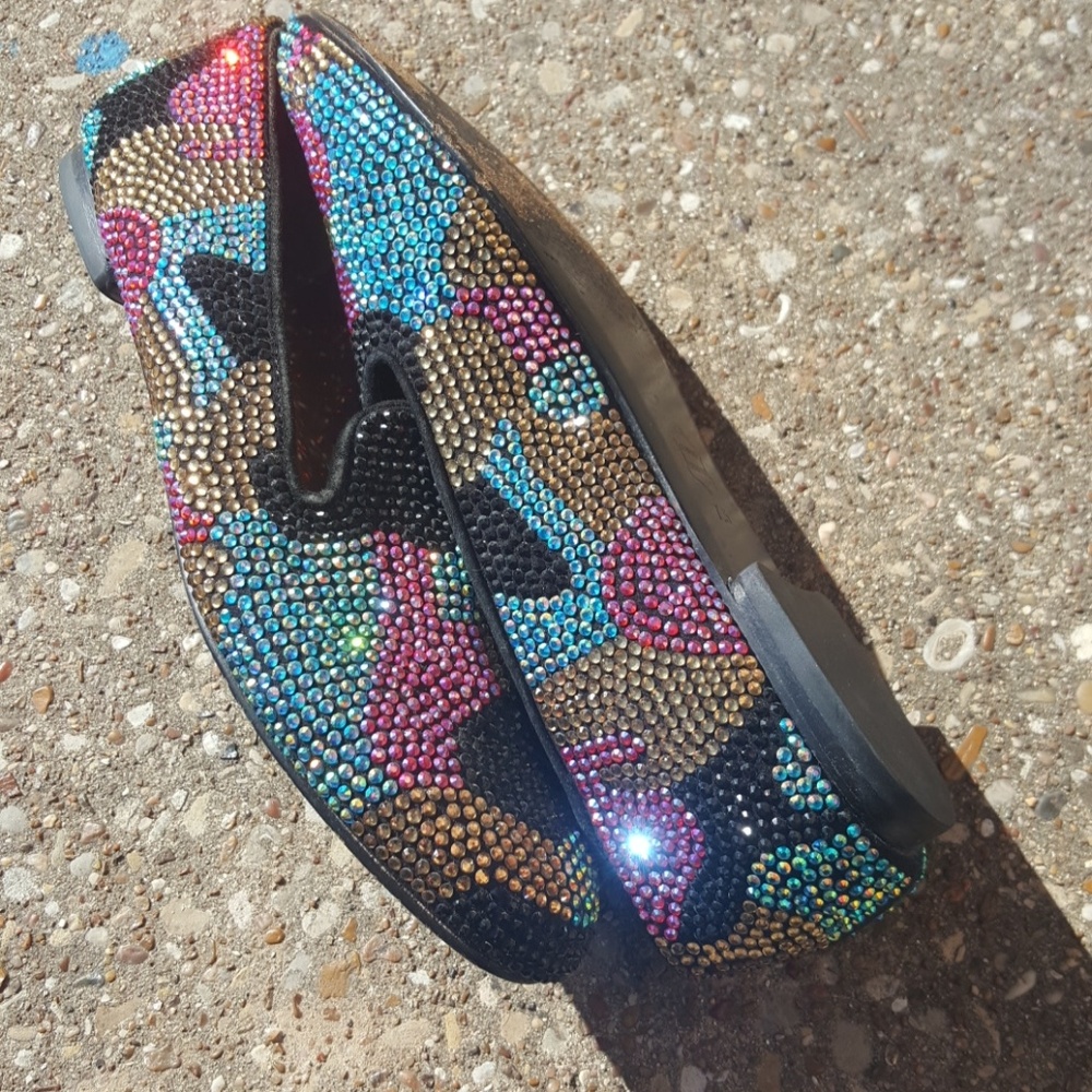 Steve Madden Conncord Multi Color Flats 7.5 - image 3